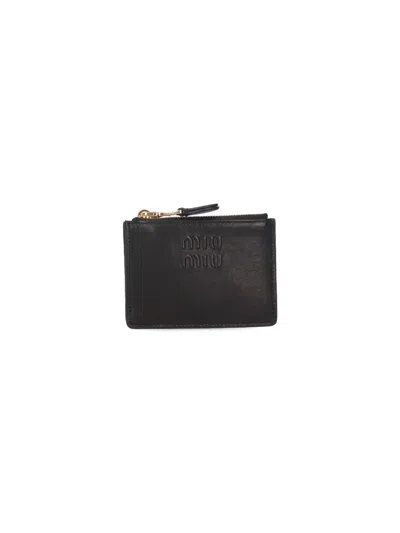 Miu Miu Logo Card Holder