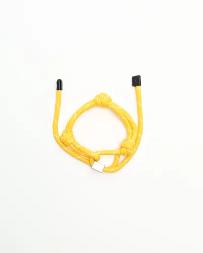 Miu Miu Logo-charm Cord Bracelet