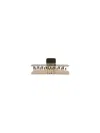 Miu Miu Logo Clasp In Neutral