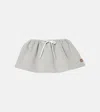 Miu Miu Rock Mit Logo-patch In Grey