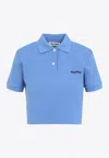 Miu Miu Cotton Polo Cropped Length
