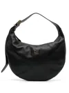 Miu Miu Logo-debossed Leather Tote Bag In Schwarz