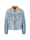 Miu Miu Logo Denim Jacket