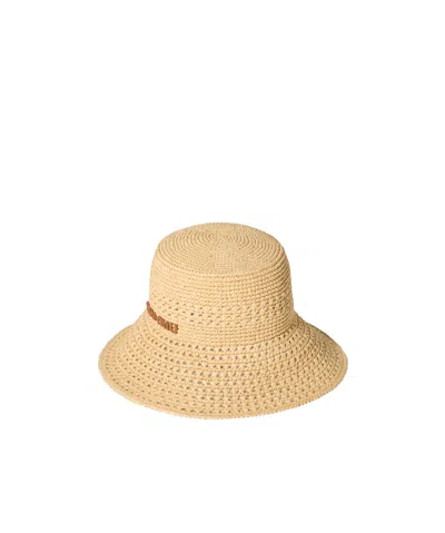 MIU MIU MIU MIU LOGO-EMBROIDERED BUCKET HAT