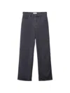 Miu Miu Logo-embroidered Jeans In Blue