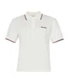 Miu Miu White Short-sleeve Polo With Logo Women In White