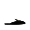 Miu Miu Logo Embroidered Slip-on Mules Women