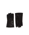 Miu Miu Nappa Leather Gloves In Black
