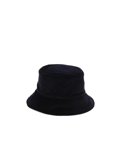 Miu Miu Corduroy Bucket Hat In Blue