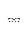 Miu Miu Logo Flat Mirror In Black