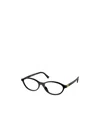 Miu Miu Logo Flat Mirror In Black