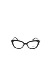 Miu Miu Logo Flat Mirror In Black