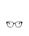 Miu Miu Logo Flat Mirror In Black