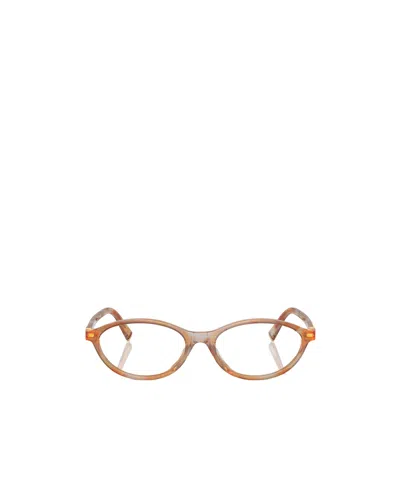 Miu Miu Eyewear Eyeglasses In Nude
