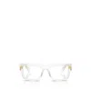 Miu Miu Logo Flat Mirror In White