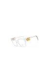 Miu Miu Logo Flat Mirror In White