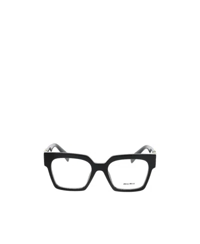 Miu Miu Logo Flat Mirror In White