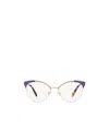 Miu Miu Logo Flat Mirror In White