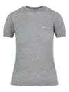 Miu Miu Textured Pattern Cashmere T-shirt