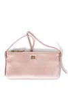 Miu Miu Clutch Mit Logo In Rosa