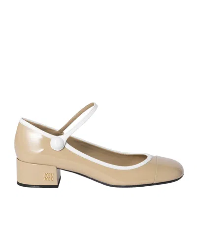 Miu Miu Logo-lettering Pumps