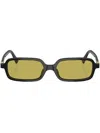 Miu Miu Olive Green Rectangular Ladies Sunglasses Mu 11zsf 16k07o 52 In Black