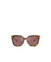 Miu Miu Womens Brown Mu 01zs Square-frame Acetate Sunglasses In Brown