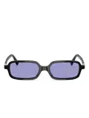 Miu Miu Narrow Rectangle Sunglasses