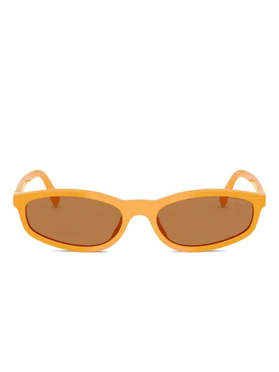 Miu Miu Logo-lettering Sunglasses