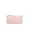 Miu Miu Logo Mini Pouch In Pink