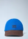 Miu Miu Logo Motif Baseball Cap In Brown