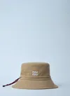 Miu Miu Logo Motif Bucket Hat
