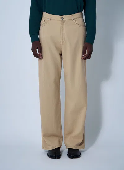 Miu Miu Logo Motif Jeans