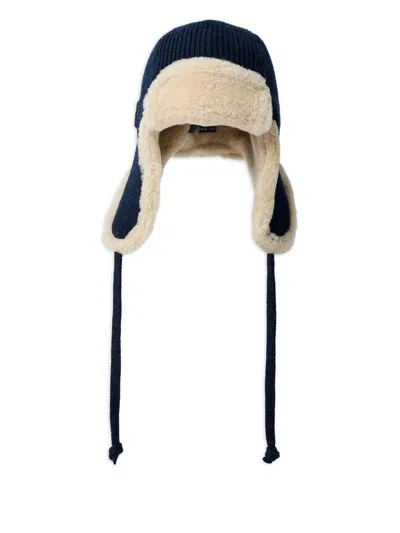 MIU MIU MIU MIU LOGO MOTIF TRAPPER HAT