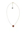 Miu Miu Logo Necklace