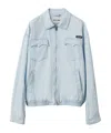 Miu Miu Chambray Blouson Jacket