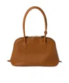 Miu Miu Logo Pattern Shoulder Bag In Brown