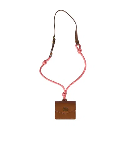 Miu Miu Logo Pendant