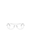 Miu Miu Square-frame Glasses In Silver