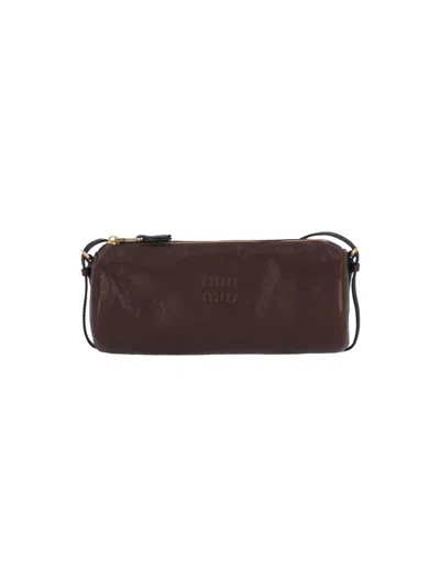Miu Miu Logo Pouch