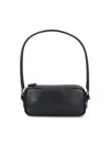 Miu Miu Logo Pouch In Black
