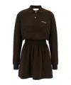 Miu Miu Logo-print Cotton Dress