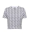 Miu Miu Logo-print T-shirt In White