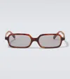 Miu Miu Eckige Sonnenbrille In Multi