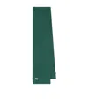 Miu Miu Logo Scarf In Green