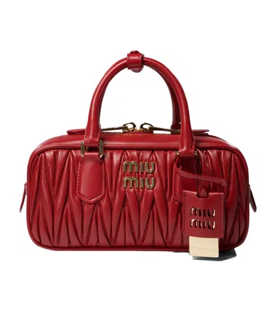 MIU MIU LOGO SHOULDER BAG