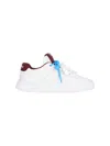 Miu Miu Sneakers In Pelle Bianca Donna In White