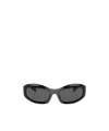 Miu Miu Acetate Square Mua03s Sunglasses In Black