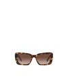 Miu Miu Womens Brown Mu 07ys Glimpse Acetate Sunglasses In Brown