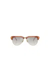 Miu Miu Acetate & Metal Aviator Sunglasses In Gray